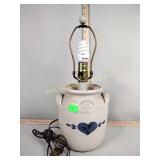 Pinewood Valley stoneware table lamp