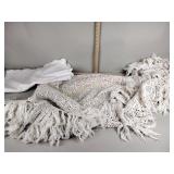 Crochet bedspread, tablecloth