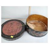 Painted wood pantry box