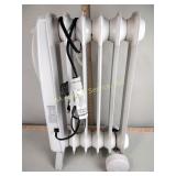 Electric oil radiator heater