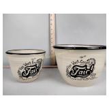 Van Wert County Fair mixing bowls