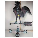 Copper weathervane