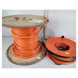 Partial spool outdoor direct burial wire,