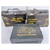 Metal ammo boxes