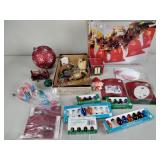 Illuminated twinkling bell garland, indoor