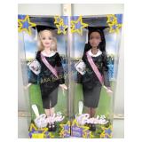 Barbie 2005 graduation, two dolls