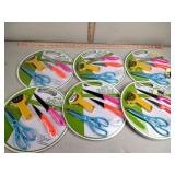 (6) 5-piece knife sets new