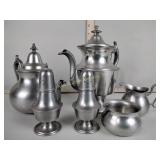 Henry Ford Museum Woodbury pewter teaset