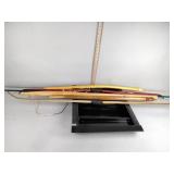 Longbows  including one marked Paul Bunyan, wood