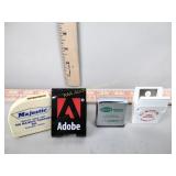 Advertising tape measures including wisdom