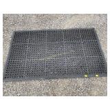Notrax rubber floor mat, 5ft by 3 ft