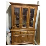 Moosehead  China  hutch, some scratches, 48 x 18
