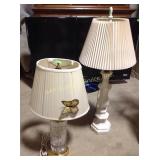 two table lamps