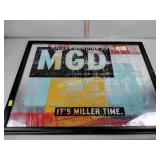 Miller Genuine Draft mirror