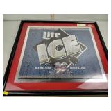 Miller lite ice mirror