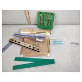 Advertising rulers, bingo card