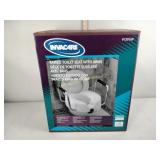 Invacare raised toilet seat