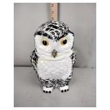 Ceramic owl cookie jar