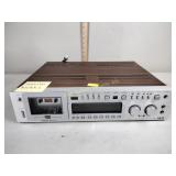 Akai stereo cassette deck model GX-F90, woks
