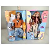 Barbie, my scene, Hudson and Barbie dolls, new in