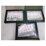 Sheilas,  historical façades, wood cut outs,