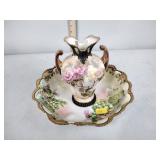 Royal Rudolstadt hand painted bowl, RH hand