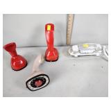 Eucofon vintage telephones, clear telephone