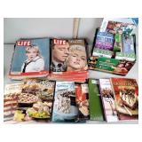 Vintage life magazines including 1957, 1960, 1961