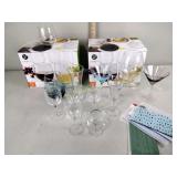 Libby vina stemless wine glasse sets (qt. 2,