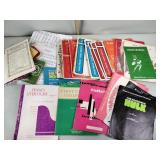 Piano sheet music from 60s and 70s, beginners