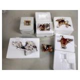 NIB Dave Grossman Christmas ornaments charming