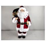 NIB Santa handcrafted 24" Christmas bell decor