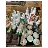 Cleaning products including Wood polish, kitchen