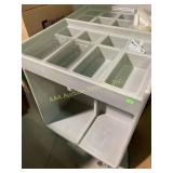 Cambro condiment organizer cart