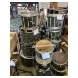 Pearl marching percussion drums, speaker stand