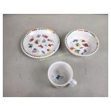 Lenox teachers pet children dining set ABC