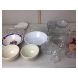 CorningWare and Pyrex, refrigerator dishes, egg