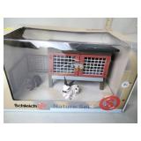 Schleich rabbits and rabbit hutch