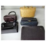 Purses cloth handbag cowhide portfolio smoke free