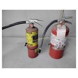 Fire extinguishers dry chemical ABC