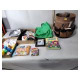 Workmans bucket with miscellaneous tools,