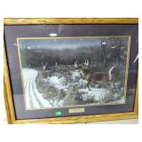 Framed picture by Hayden Lambson, midnight