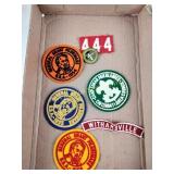 Badges including general grant pilgrimage, camp