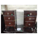 Night stands, 16 x 15 x 20, scratches, veneer