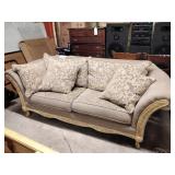 Sofa, needs cleaned, scratches