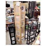 Photo cabinet,  photo room divider, tape racks