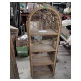 Wicker shelf 22 x 12 x 59