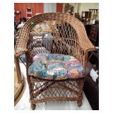 Wicker chair, good condition