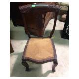 Side chair, missing cushion