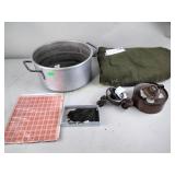 Army blanket 1944-small Tear, 1cent stamp pages,